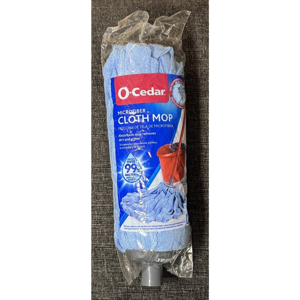 O-Cedar Microfiber Cloth Wet Mop Head Refill Reusable Washable For QuickWring